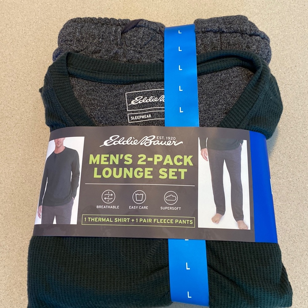 NWT mens 2pc lounge set